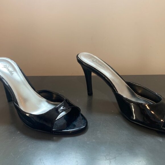 Cute black mules size 10 - Picture 1 of 4